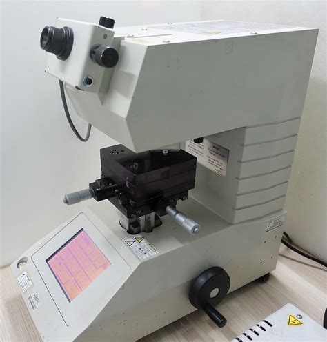 used micro hardness tester for sale|vickers hardness tester shimadzu.